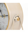 Reloj de mesa vintage - Crema