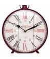 Reloj de mesa farolillo vintage - Rojo