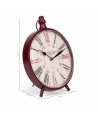 Reloj de mesa farolillo vintage - Rojo