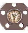 Reloj de mesa cinema vintage - Marrón