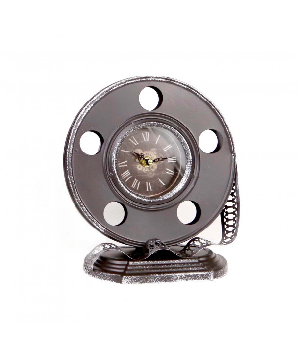 Reloj de mesa cinema vintage - Negro