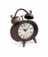 Reloj de mesa vintage - Marrón