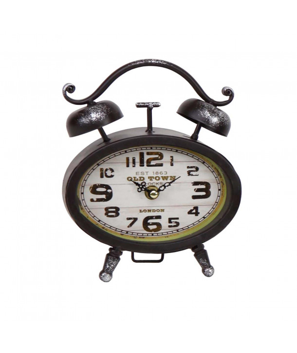 Reloj de mesa vintage - Negro