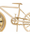 Reloj de mesa bicicleta vintage - Crema