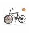 Reloj de mesa bicicleta vintage - Negro