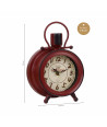 Reloj de mesa estilo vintage - Rojo