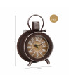 Reloj de mesa estilo vintage - Marrón