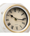Reloj de mesa estilo vintage - Crema