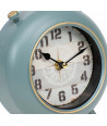Reloj de mesa estilo vintage - Azul