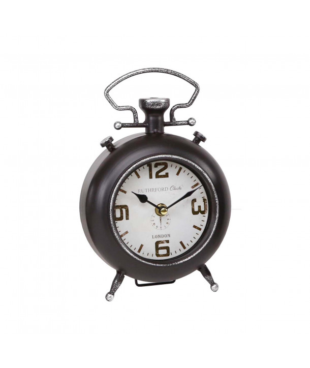 Reloj de mesa estilo vintage - Negro