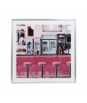 Cuadro decorativo Pink (50x50 cm) - Barra de bar