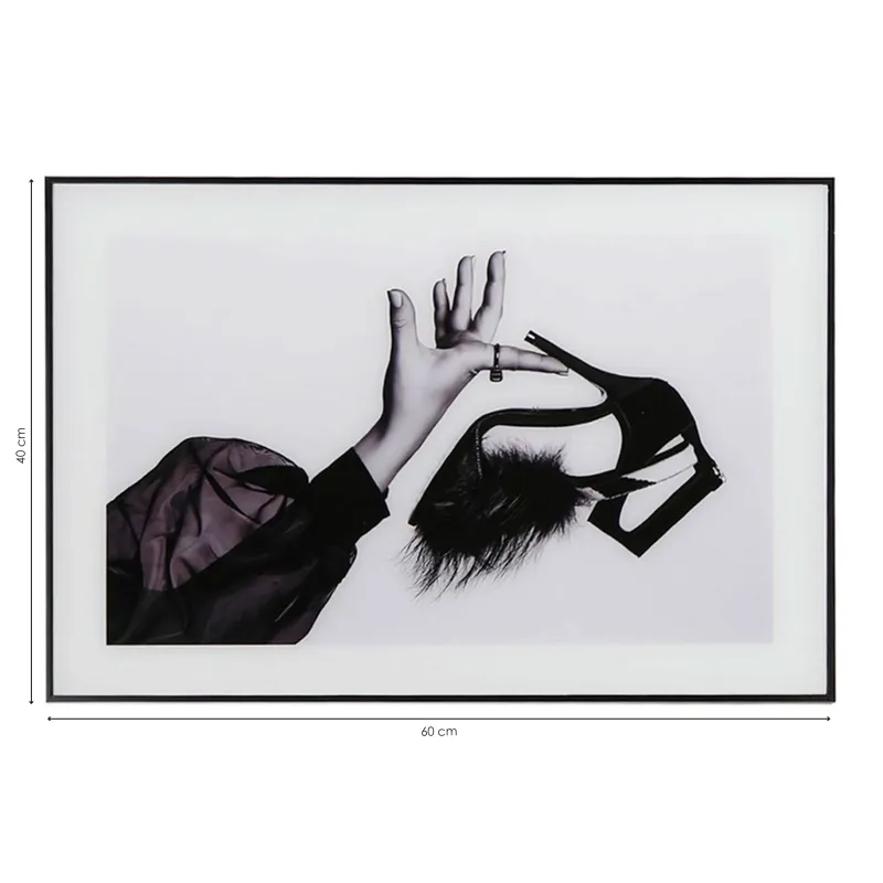 Set 3 Cuadros decorativo Black & White (40x60 cm)