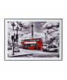Cuadro decorativo London (50x70 cm) - Bus