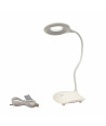 Lámpara flexo LED recargable para escritorio - 42 cm