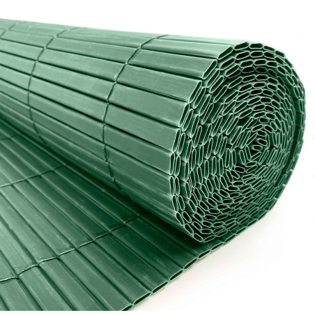 VALLA DE OCULTACIÓN PVC DOBLE CARA VERDE 1000gr/m² 1,5X3M