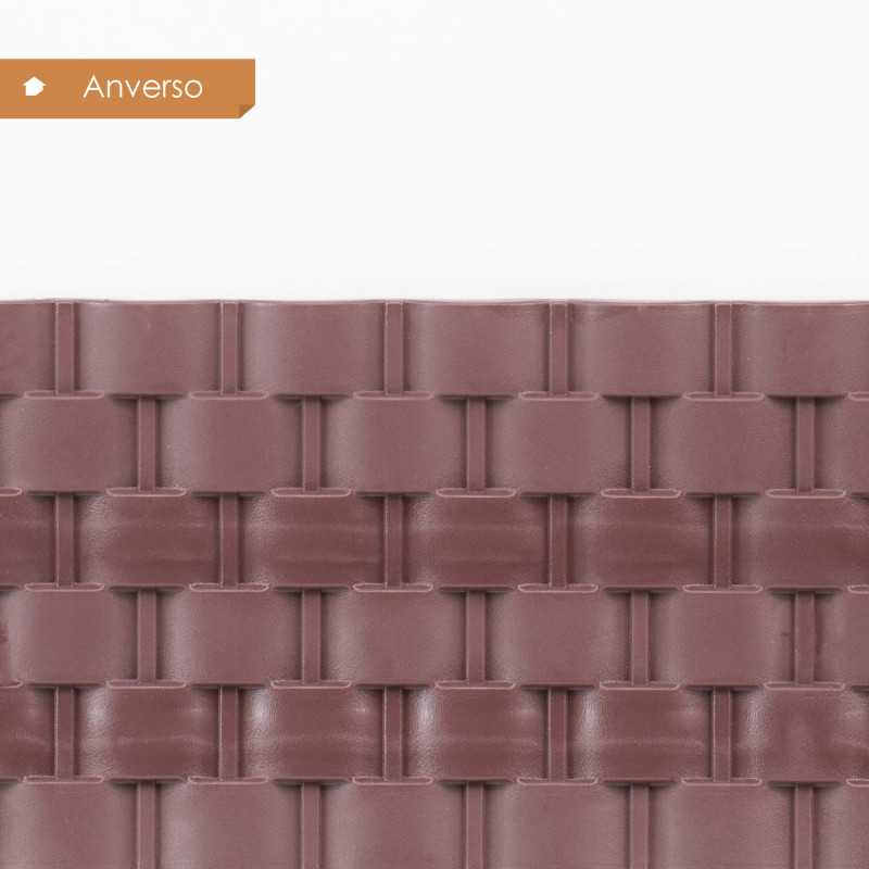 Set de 4 Vallas de Plástico para Jardín de 22x60 cm - 2 Colores