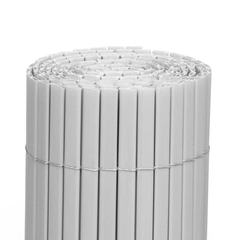 VALLA DE OCULTACIÓN PVC DOBLE CARA GRIS 1000gr/m² 1X3M