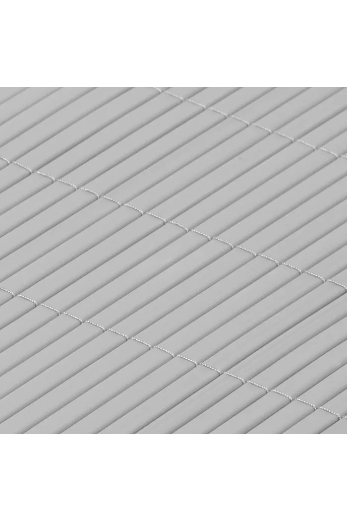 VALLA DE OCULTACIÓN PVC DOBLE CARA GRIS 1000gr/m² 1X3M