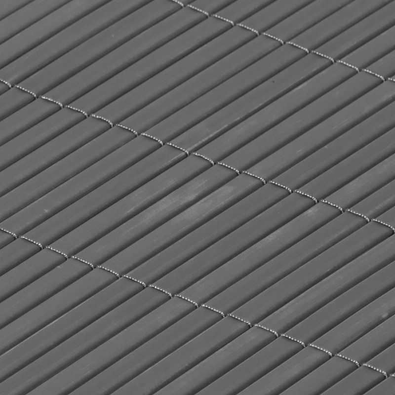 VALLA DE OCULTACIÓN PVC DOBLE CARA NEGRO 1000gr/m² 1X3M