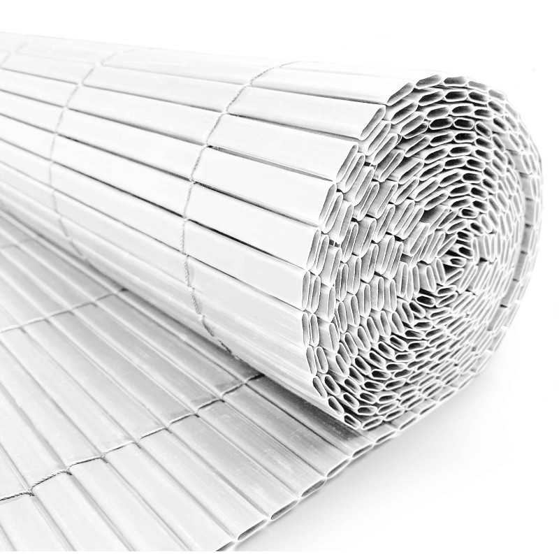 VALLA DE OCULTACIÓN PVC DOBLE CARA BLANCO 1000gr/m² 1X3M