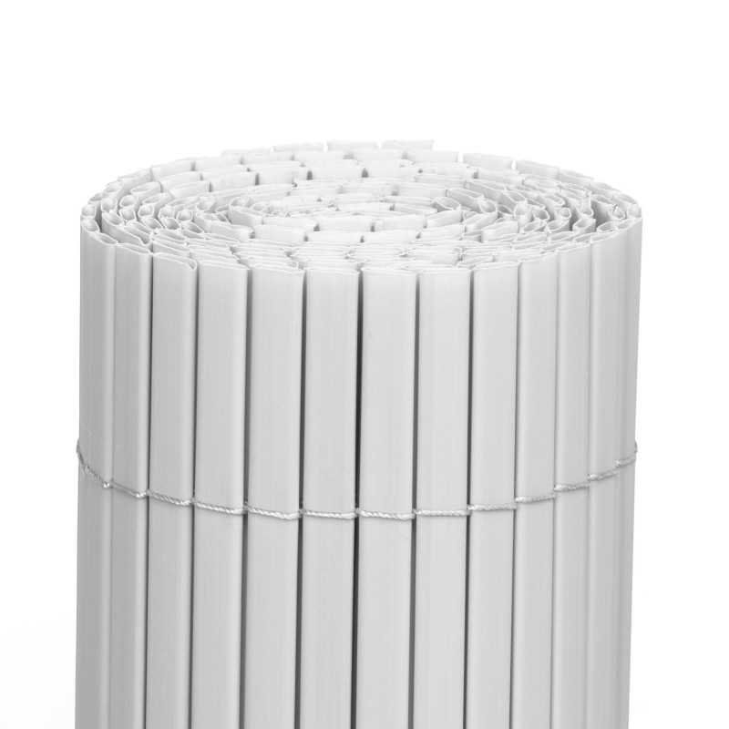 VALLA DE OCULTACIÓN PVC DOBLE CARA BLANCO 1000gr/m² 1X3M