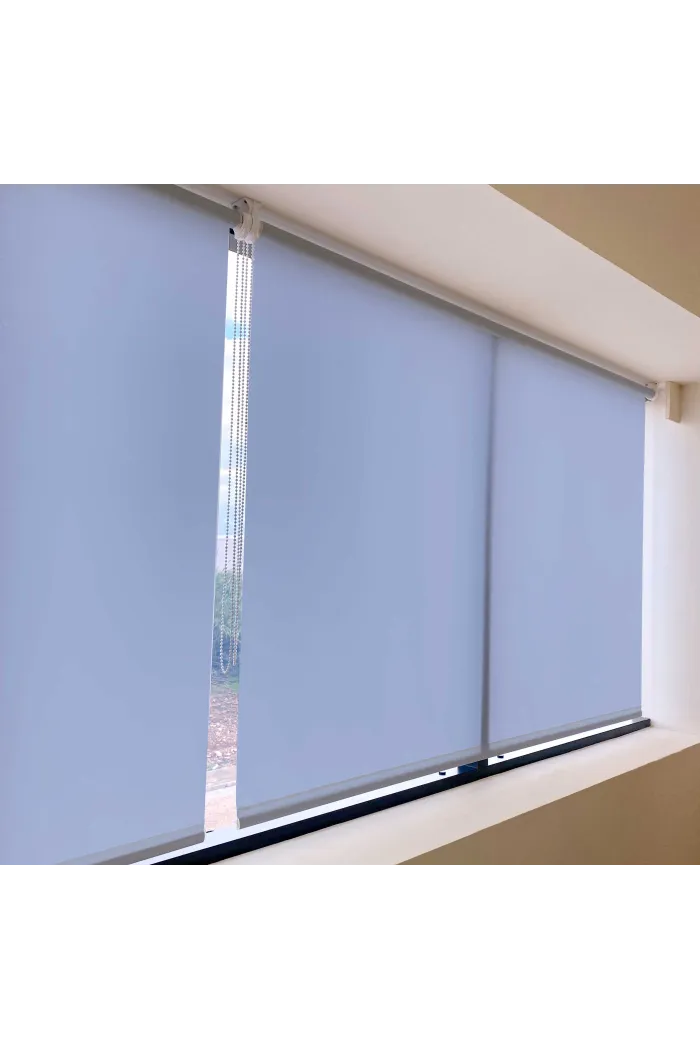 Estor enrollable 100x195 cm - Azul lavanda