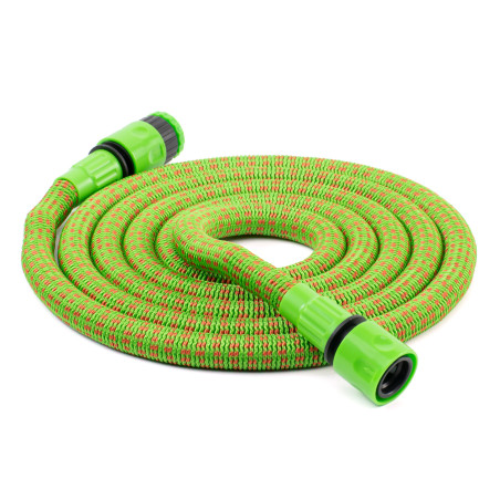 Manguera de jardin bicolor extensible 7,5 m