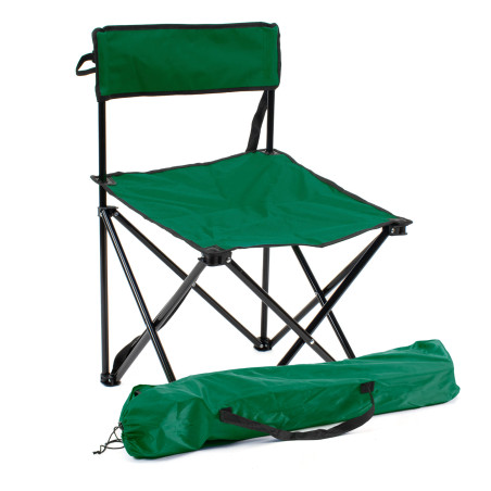 Silla de camping plegable - Verde