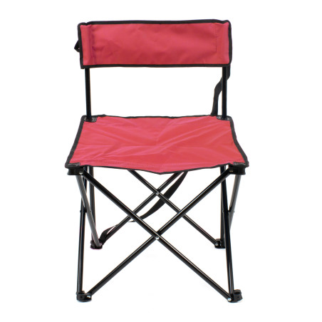 Silla de camping plegable - Rojo