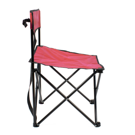 Silla de camping plegable - Rojo