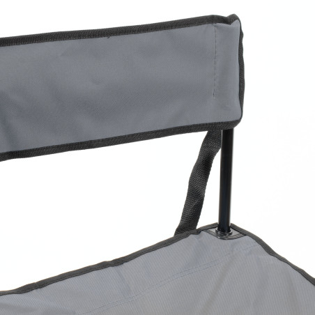 Silla de camping plegable - Gris