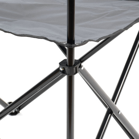 Silla de camping plegable - Gris