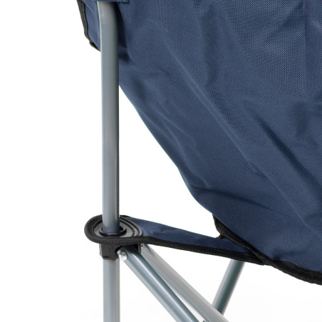 Silla de camping plegable - Azul