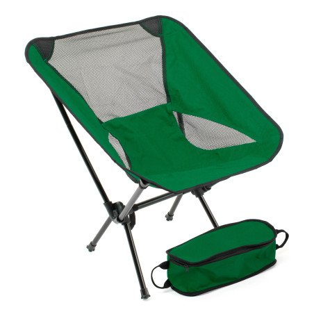 Silla de camping plegable - Verde