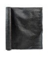 Malla de sombreo 120 g/m² negra - 1x10 m
