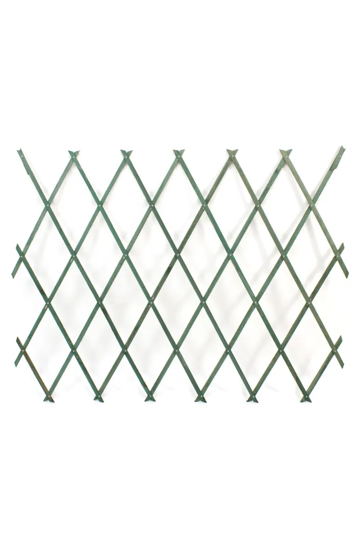 Celosía extensible de madera para jardín 180x90 cm - Verde