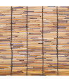 Persiana enrollable de bambú (60 x 140 cm) - Marrón