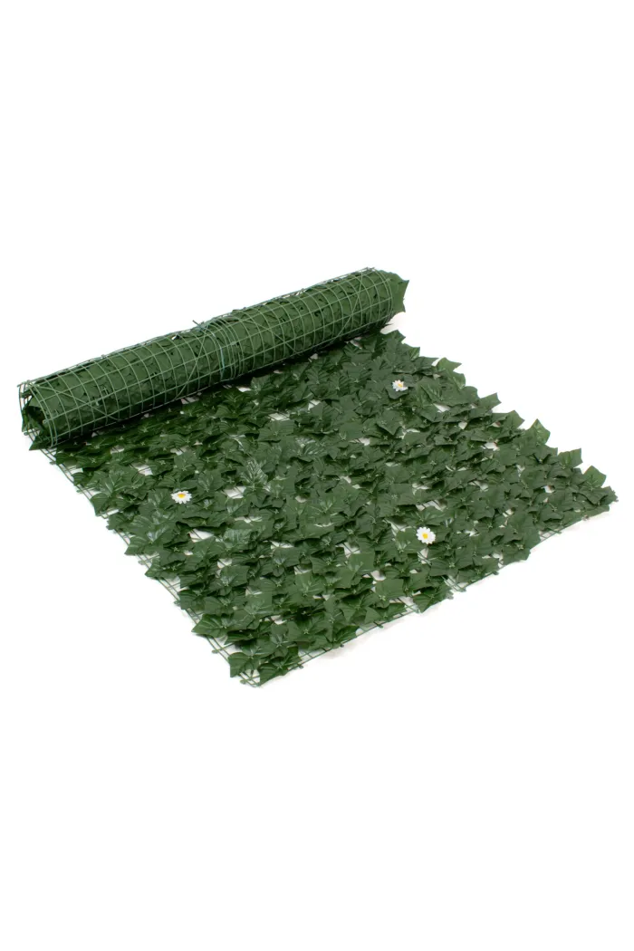 Seto de enredadera artificial 1,5x3 m - Verde Oscuro