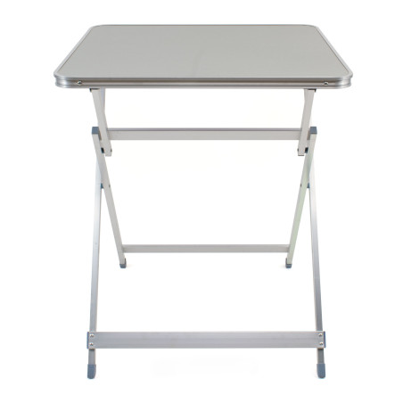 Mesa cuadrada (60x60 cm) plegable - Gris