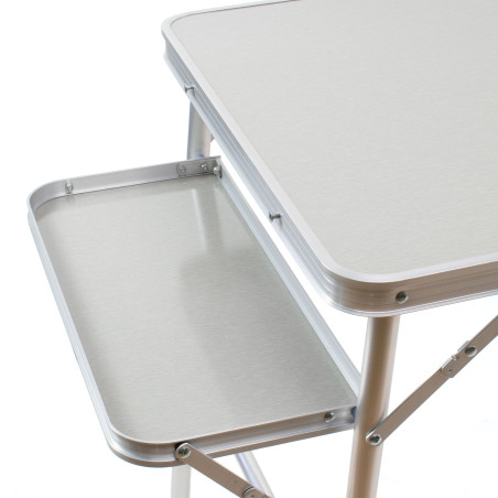 Conjunto de mesa plegable para camping - Gris