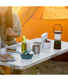 Conjunto de mesa plegable para camping - Imitación Mármol