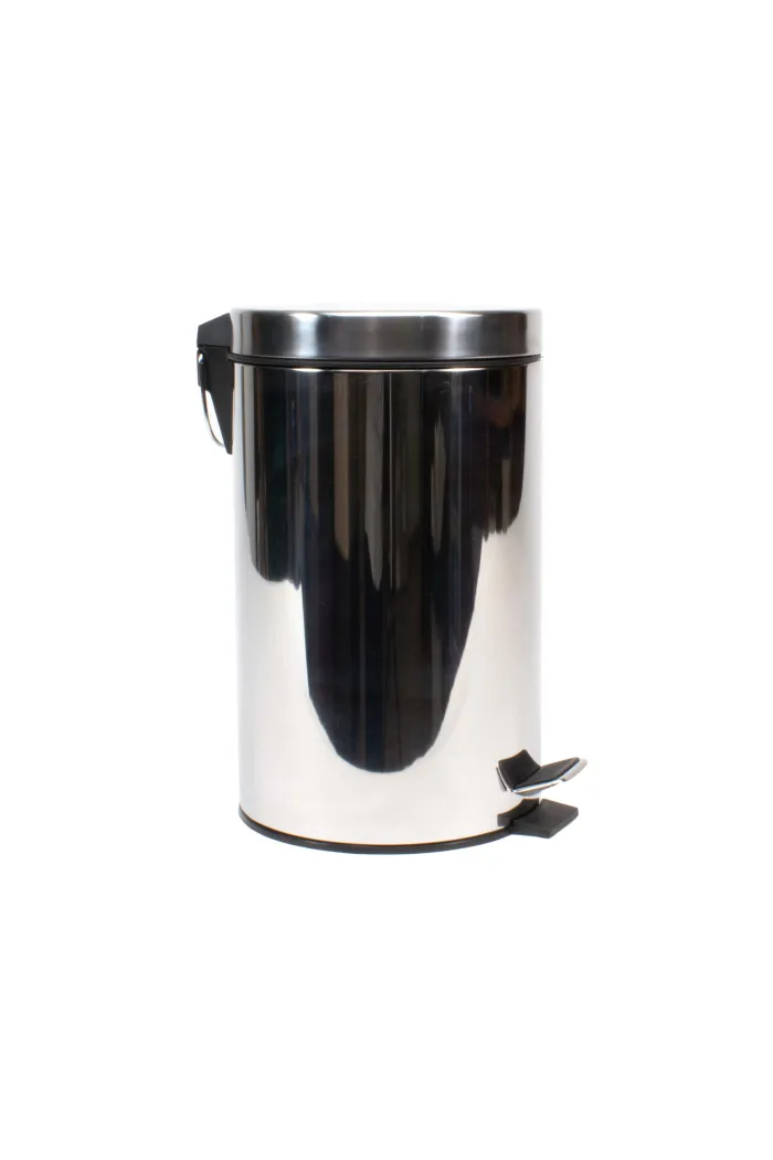 Papelera de acero inoxidable 3L