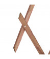 Celosía extensible de madera para jardín 200x100 cm - Marrón