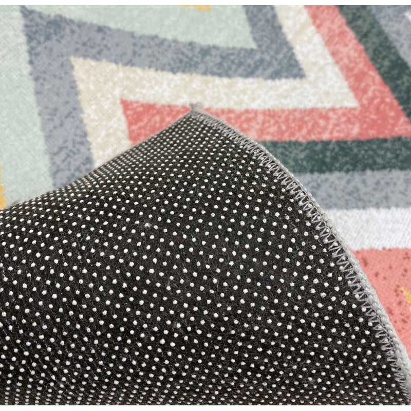 Alfombra de Chenilla con Diseño de Zig Zag - Varios Tamaños