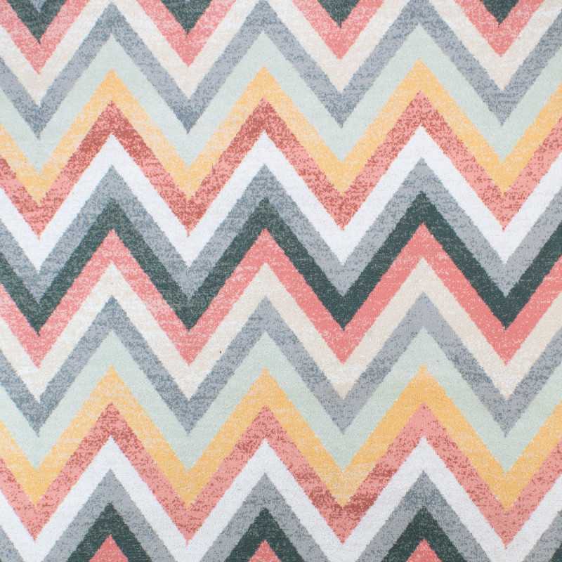 Alfombra de Chenilla con Diseño de Zig Zag - Varios Tamaños