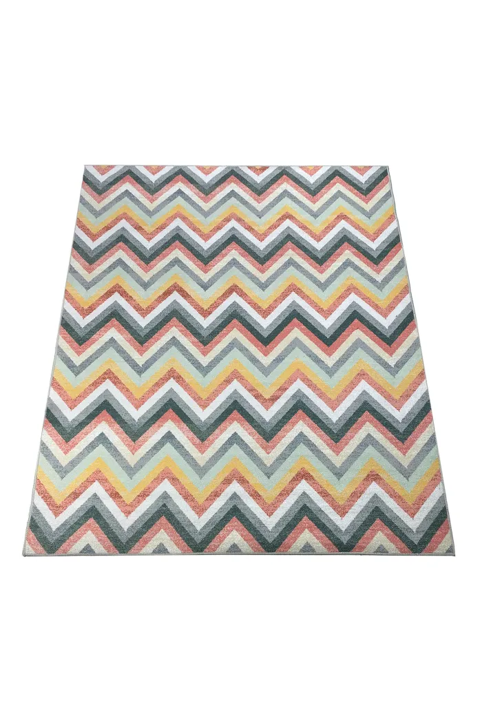 Alfombra chenilla zig zag (230x160 cm)