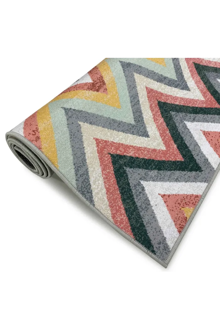 Alfombra chenilla zig zag (230x160 cm)