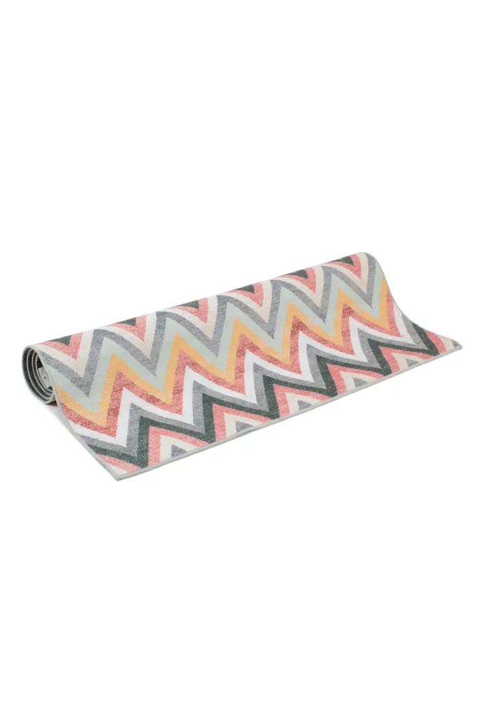 Alfombra chenilla zig zag (230x160 cm)