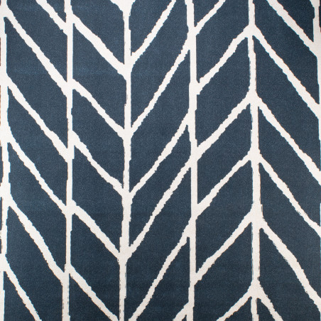 Alfombra negra microfibra (180x120 cm) shapes