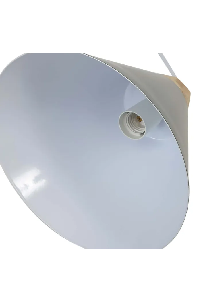 Lámpara de Techo en Aluminio y Madera - Levi